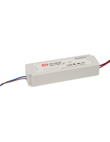 Alimentatore AC/DC enclosed LED 100W, 24vout single
