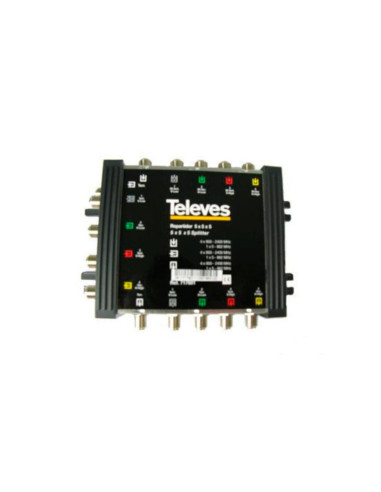 Partitore sat 5 in 2 x 5 out passivo senza alimentatore