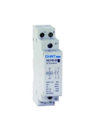Contattore modulare 24VAC 20A NO + na