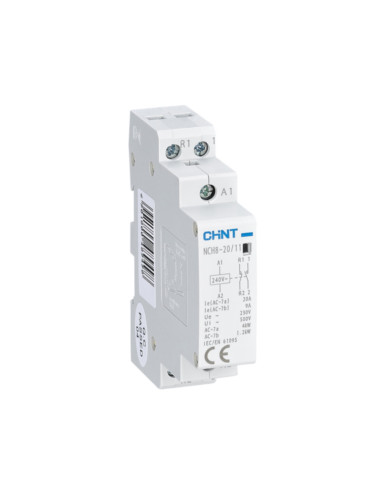 Contattore modulare 1na + 1nc 230VAC 20A