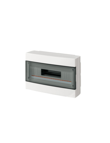 Centralino c/porta IP40 18 moduli bianco