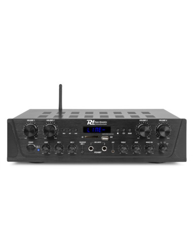 Amplificatore 4/8Ω 4 zone 400w FM/BT/USB