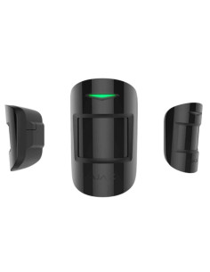 Rivelatore di movimento pir senza fili 12m nero