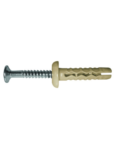 Tassello in Nylon ecosostenibile con chiodo 6x40mm secchio 300pz