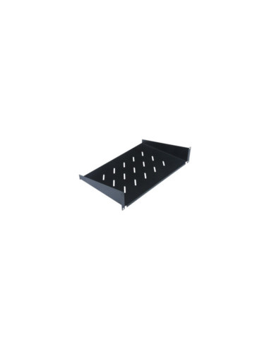 Ripiano fisso rack 2u nero prof. 35cm