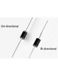 Transil 6,8V 1.5KE6V8A unidirectional