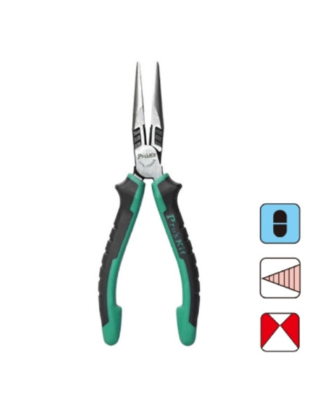 Pinza becchi lunghi manici bic