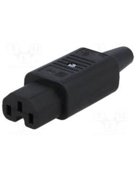 Presa volante IEC 10A 60320 c15