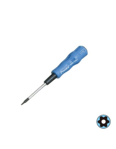 Cacciavite torx c/foro t6h