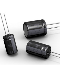 Condensatore elettrolitico verticale 35V   470μF
