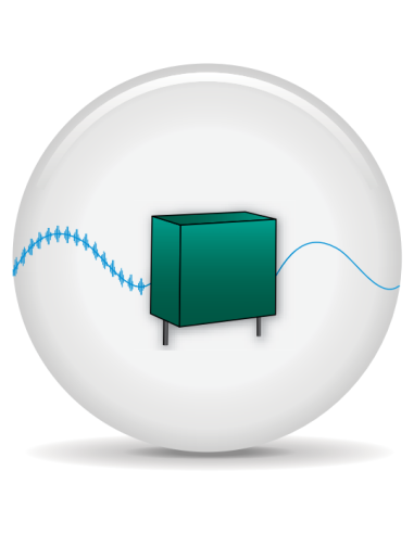 Condensatore X2    2,2 µfF 275 Vac