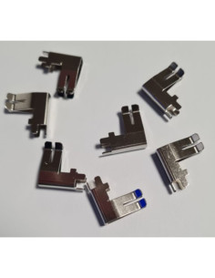 Connettore faston 90° 6,3 da circuito stampato