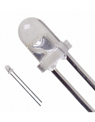 Diodo LED ⌀5 ultra white 50° trasparent tbs-3