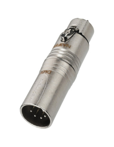 Adattatore presa XLR 3p/spina XLR 5p (dmx)