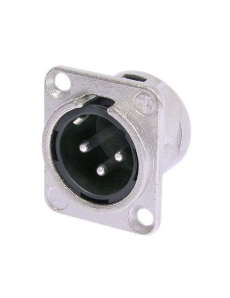 Xlr maschio a saldare serie dl nichel contatti argento