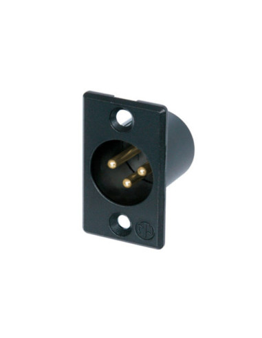 Xlr saldare maschio 3poli serie p contatti oro