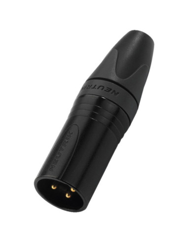 Spina brunita XLR 3 poli volante NC3MXX-B