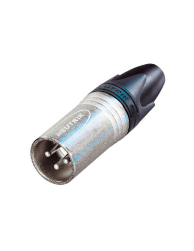 Spina XLR 3 poli volante a crimpare serie xx