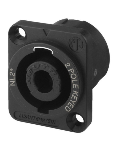 Connettore speakon 2 poli flangia d