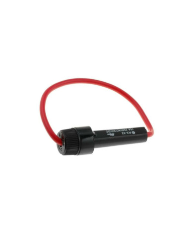 Portafusibile volante cilindrico 5x20 max 15A...