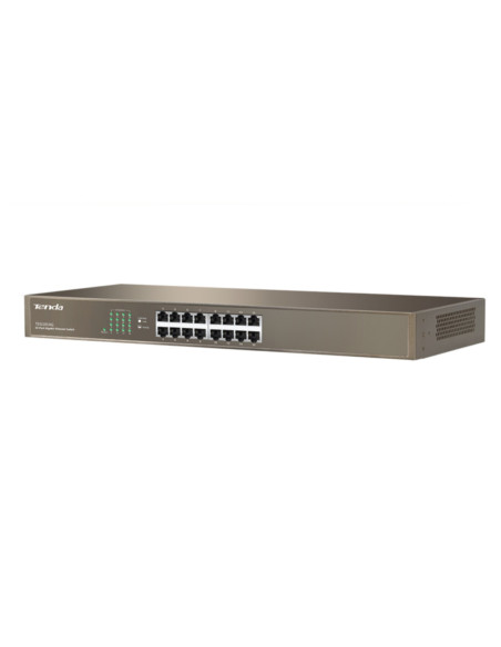 Switch ethernet 16-port gigabit rackmount