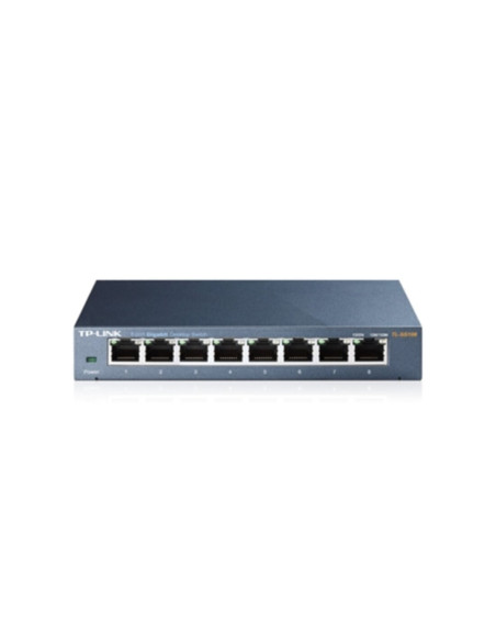 Switch 8 porte gigabit  metal