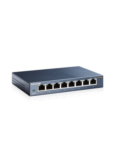 Switch 8 porte gigabit  metal
