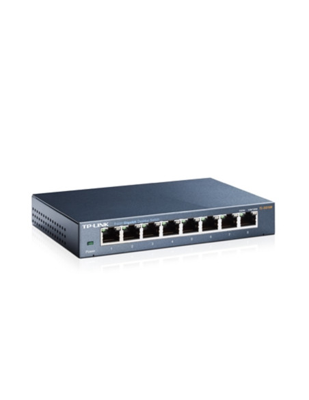 Switch 8 porte gigabit  metal
