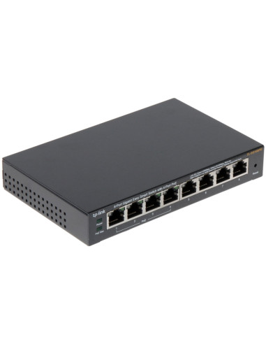 Switch 8 porte gigabit 4p PoE metal