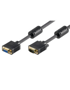 Cavo VGA spina-presa 3m + ferrite