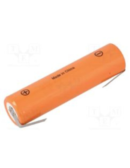 Batteria NiMH 4/3AF-7/5A 1,2V 4000mAh con lamelle ⌀18x68mm