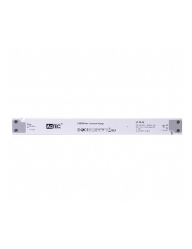 Alimentatore LED 12V 75W slim actec LT-75-12