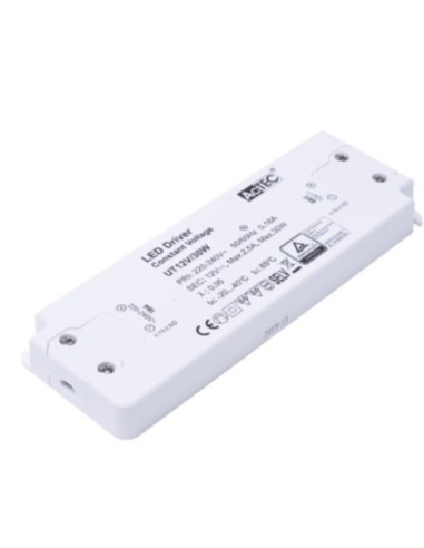 Alimentatore LED 12V 30W slim actec