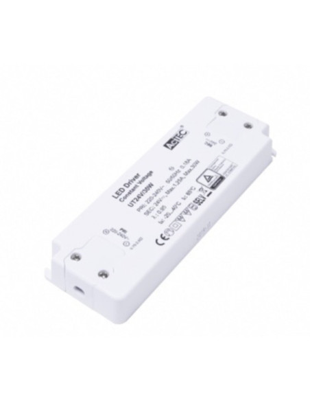 Alimentatore LED 24V 30W slim actec