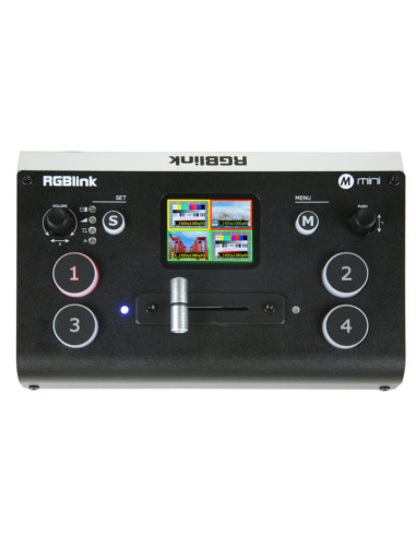 Mini mixer switcher video per streaming 4in...