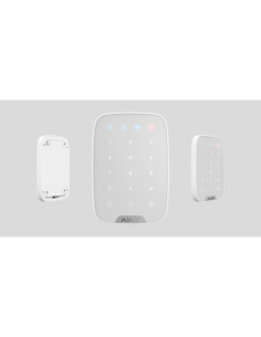 Tastiera wireless touch ajax bianca