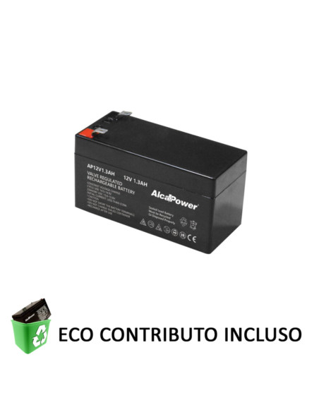 Batteria al piombo 12V 1,3Ah