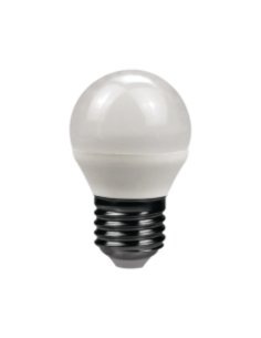 Lampada LED E27 220V 6W mini sfera bianco naturale