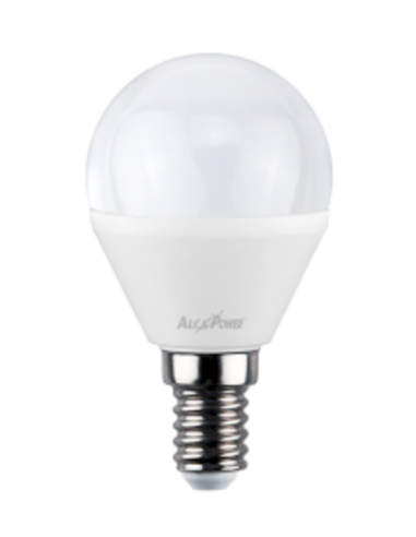 Lampada LED E14 220V 6W  4000k 470lm mini sfera