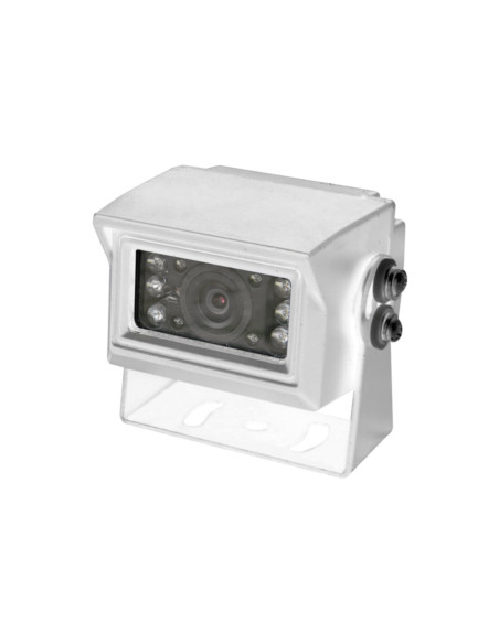 Telecamera 8 ir retromarcia 12V bianca