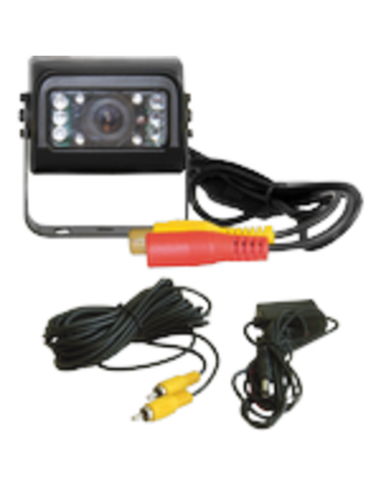 1/4 ccd camera a colori 8 ir per retromarcia -...