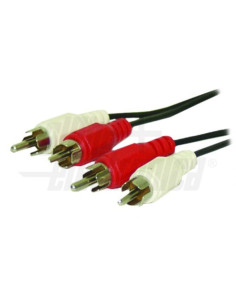 Cavo audio 2rca/2rca 3m polyb