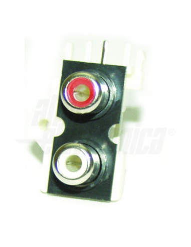 Due prese rca per circuito stampato