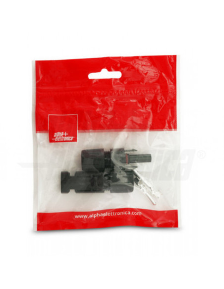 Coppia m+f connettori  mc4 cavo 4/6mm² 1500V