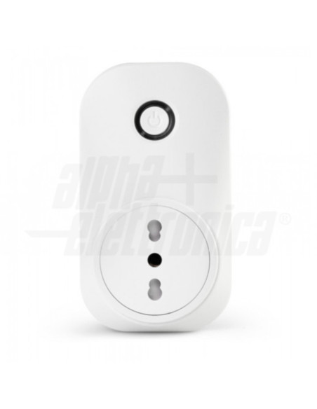 Presa intelligente Wi-Fi bipasso 10-16a spina 16a