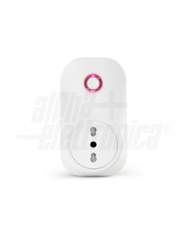Presa intelligente Wi-Fi bipasso 10-16a spina 16a