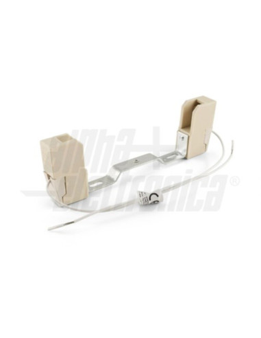 Portalampada R7s beige 117mm