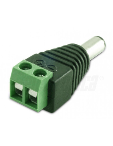 Adattatore da spina DC 5,5/2,5mm con morsetto