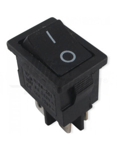 Interruttore a bilanciere 2p DPST on/off max 250Vac 6A
