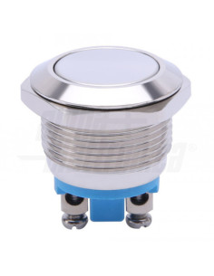 Pulsante momentaneo antivandalo NO IP65 ⌀19mm 1p... 2